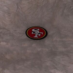 San Francisco 49ers Red Crocs jibbitz